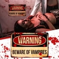 thumbnail image 1 of Cqxid Wall stickers Under $5 Halloween Sticker Wall Sticker Warning Sign Sticker Removable, 1 of 9