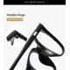 thumbnail image 3 of CHAO Gafas bloqueadoras de luz azul con lentes transparentes, gafas antifatiga ocular para hombres y mujeres, filtro para Pc, videojuegos, tableta, 3 of 5