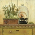 thumbnail image 2 of Fisk, Arnie 26x26 Gold Ornate Wood Framed with Double Matting Museum Art Print Titled - Vintage Garden 2, 2 of 4