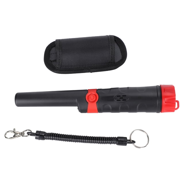Detector de metales negro y rojo Varilla de posicionamiento de metales de alta precisión completamente impermeable