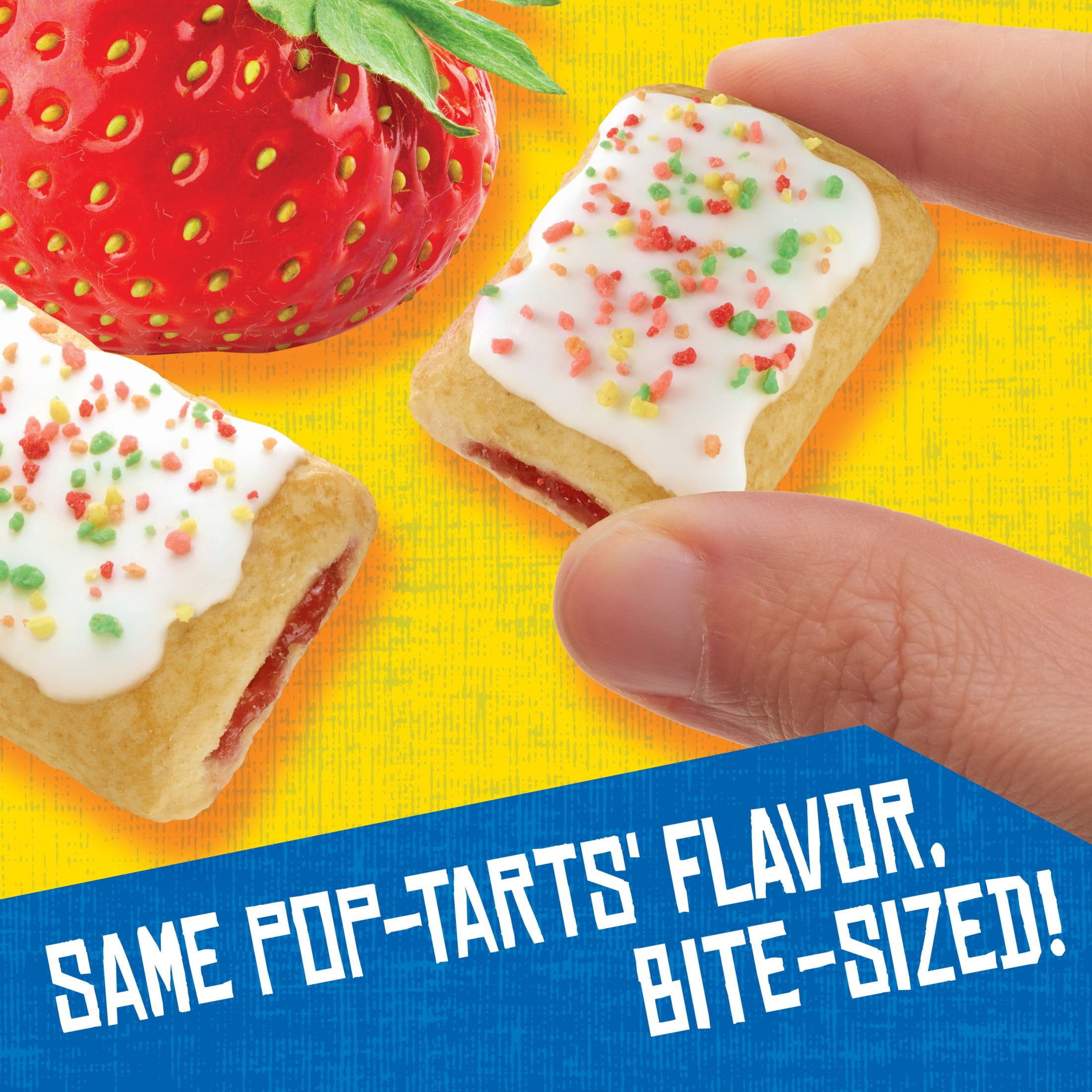 Pop-Tarts Variety Pack Baked Pastry Bites, Kids Snacks, Shelf-Stable, 25.3 oz (18 Count)