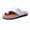 Silver, variant on VerPetridure Platform Sandals for Women Summer Daily British Style Leisure One-line Plus Size Women's Flat Slippers