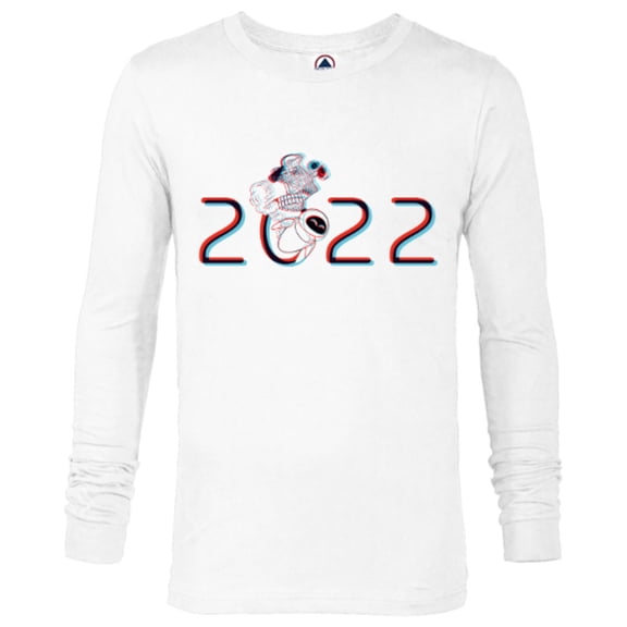 Disney and Pixar’s WALL-E and EVE 2022 - Long Sleeve T-Shirt for Men – Customized-White