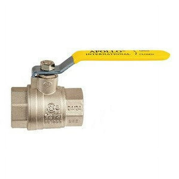 Apollo 94A-107-01  1-1/2" NPT,Import,Threaded,Full Port,Brass Ball Valve