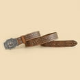 thumbnail image 5 of SIEYIO Vintage Western Belt Buckle Belt Cowboy Belts For Men Jeans Belt Belt, 5 of 11