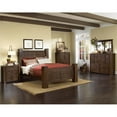 thumbnail image 2 of Progressive Trestlewood King Poster Bed in Mesquite Pine, 2 of 3