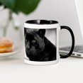 thumbnail image 4 of CafePress - Black Panther Mugs - 11 oz Ceramic Mug - Novelty Coffee Tea Cup, 4 of 6