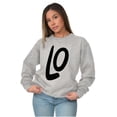 thumbnail image 3 of Love Matching Set Engagement Photos Unisex Plus Fleece Graphic Sweatshirt Brisco Brands 2X, 3 of 6