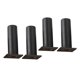 thumbnail image 1 of Pcs 12cm Aluminum Alloy Sofa Legs Sofa Couch and Chair Legs Replacement Furniture Legs with Leg Mounting Plates (Black), 1 of 6