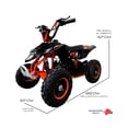 thumbnail image 4 of Motocicleta Infantil Shahoma PB04 Pocket Bike Deportiva 49cc Roja, 4 of 4