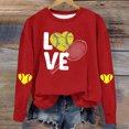 thumbnail image 2 of Timegard Womens Sweatshirt Crewneck Long Sleeve Pullover Tops Comfy Winter Fashion Outfits Lightweight, 2 of 4