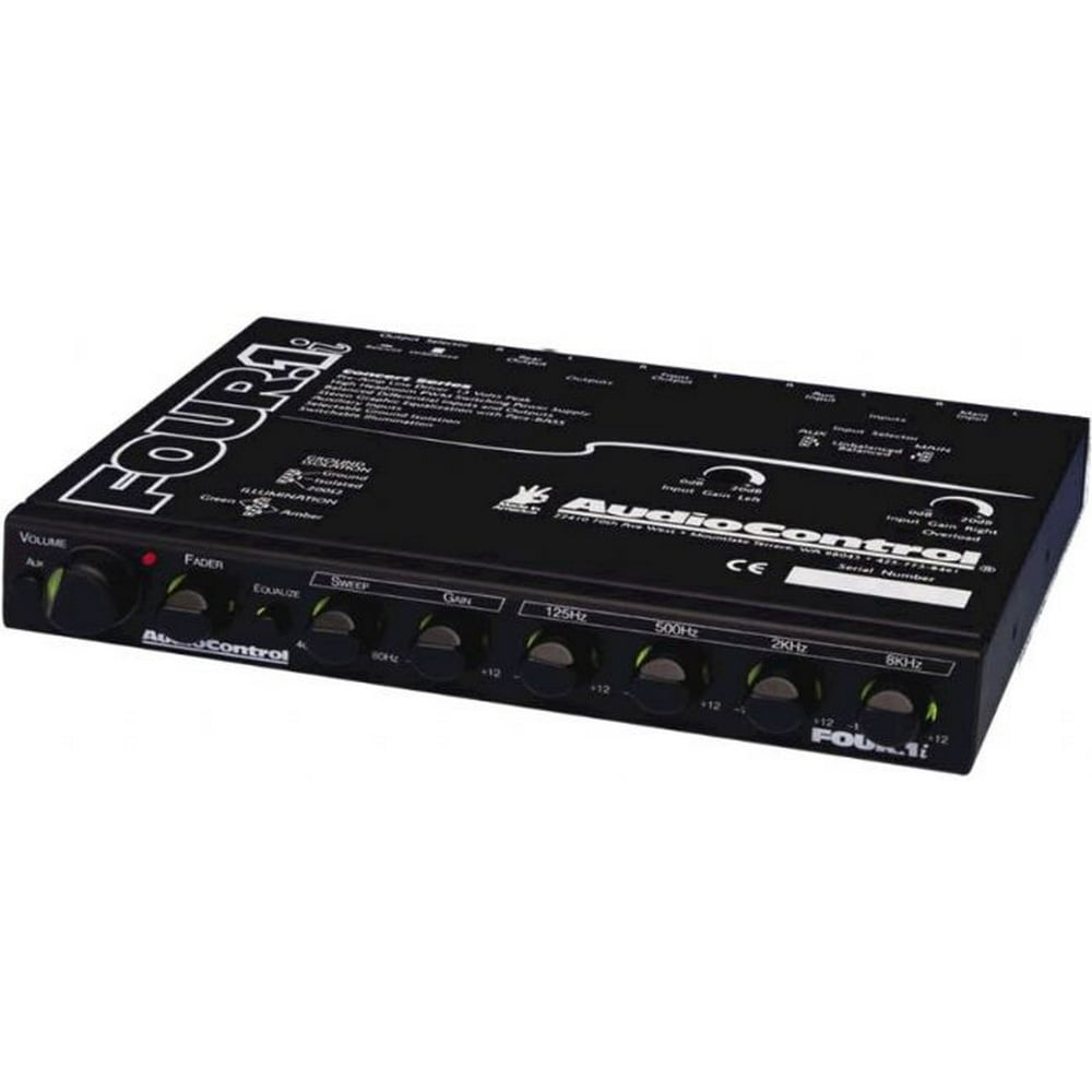 Audio Control FOUR1i In Or Underdash Car Audio 5 Band Audio Control FOUR1i In Or Underdash Car Audio 5 Band