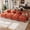 Orange, variant on WACASA 120" Oversized Modular Sectional Sofa, Comfy U-Shaped Cloud Couch w/ 2 Movable Ottoman, 5-Seater Chenille Deep Seat Sectionals for Living Room, Orange