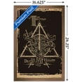 thumbnail image 3 of Harry Potter - Deathly Hallows - The Brothers - Symbol Wall Poster, 14.725" x 22.375", Framed, 3 of 3