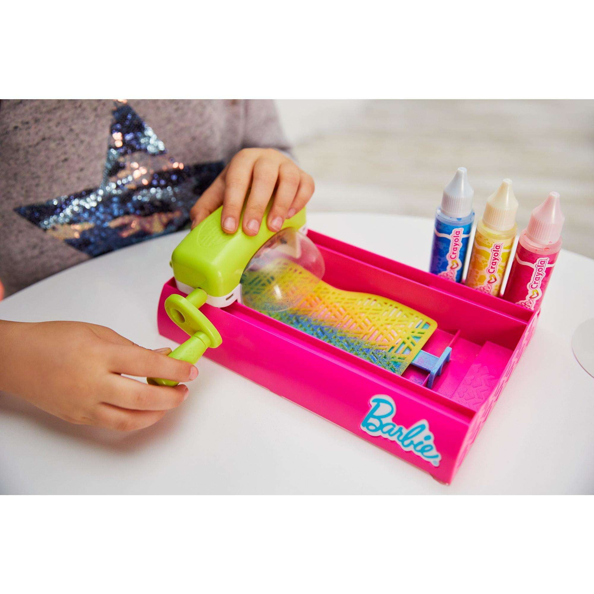 barbie color magic station