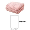 thumbnail image 3 of Btomtd Soft Bath Towels Quick Absorb and Fast Dry Thickened Shower Towel Non Shed Hair Soft Household Bath Towel for Daily Use - 62.99'x35.43', Pink, 3 of 4