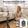 thumbnail image 4 of Magnetic Phone Vlog Selfie Screen, 4 Inch Portable Back Camera Monitor with Remote Control, External Rear Selfie View Display Screen for LiveStreaming, 4 of 7
