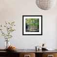 thumbnail image 6 of The Waterlily Pond with the Japanese Bridge, 1899, Botanical World Culture Framed Art Print Wall Art by Claude Monet Sold by Art.Com, 6 of 6