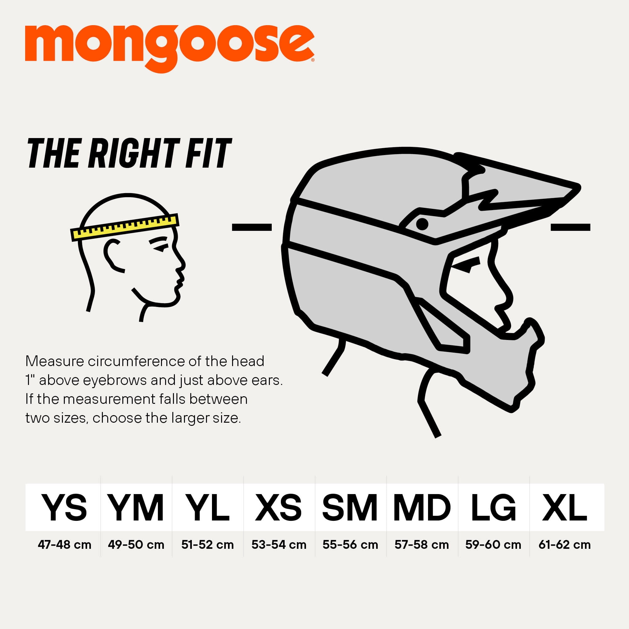 Mongoose Title Full Face Helmet, Extra Large, Matte Black