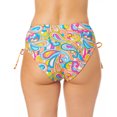 thumbnail image 2 of Salt + Cove Womens Juniors Side Tie High Waist Swim Bottom Separates, 2 of 4
