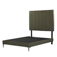 thumbnail image 3 of Cabecera King Size Argos + Base Slim Verde + Almohada 2Pack + Protector Cloud + Sabanas Softy + Edredon Homy, 3 of 8