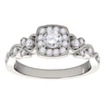 thumbnail image 2 of Aonejewelry 0.65 Ct Diamond Intricately Designed Engagement Ring In 14K White Gold, 2 of 4
