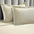 thumbnail image 6 of Superior Peploi Cotton Matelasse Bedspread Set, California King, Ivory, 6 of 8