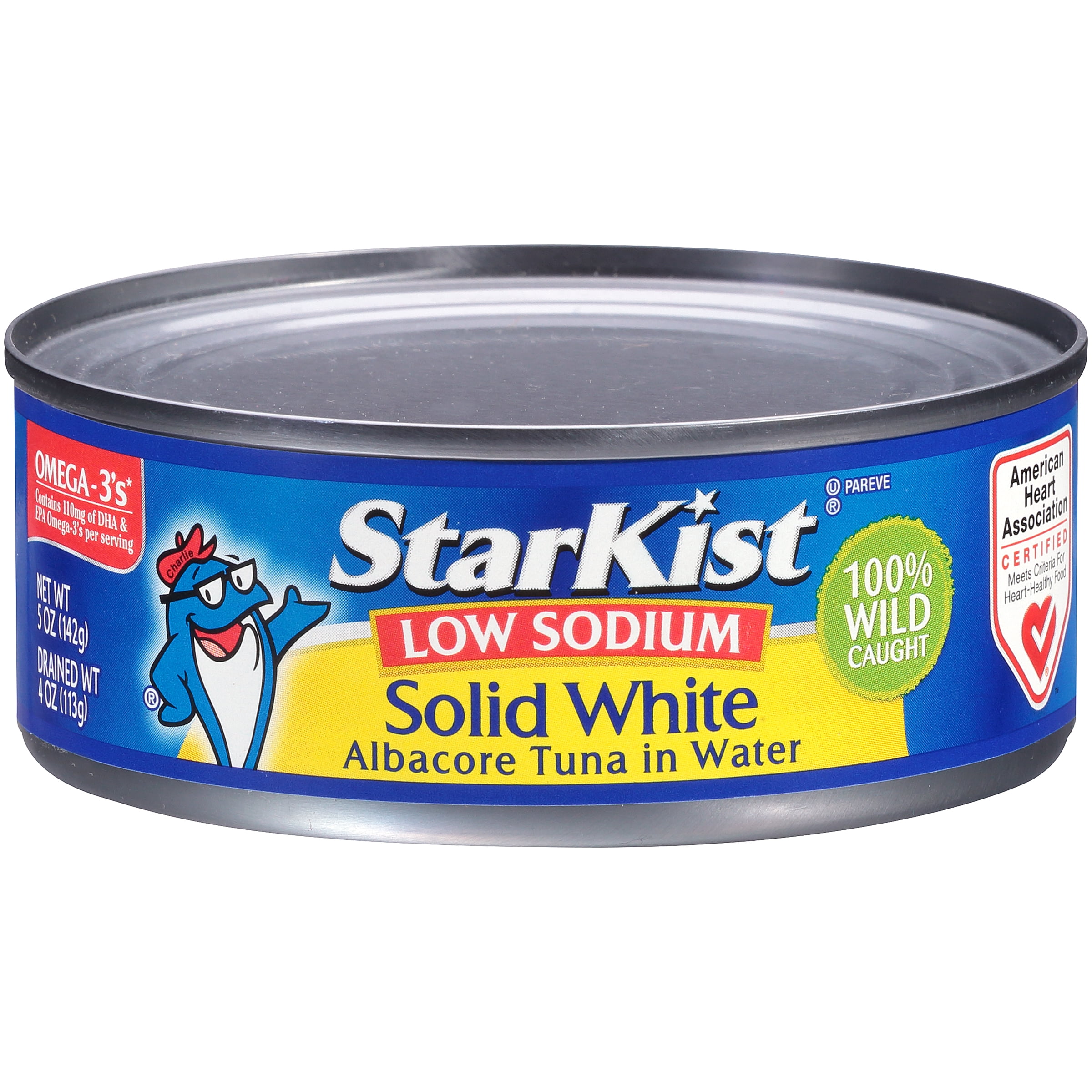 StarKist Low Sodium Solid White Albacore Tuna in Water, 5 oz