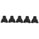 thumbnail image 2 of 5 Unids Puntas de Goma Colcomx para bastones de trekking con Arande de acero inoxidable, 2 of 8