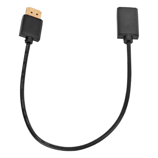 Male To Male Cable, 0./0.6m/1m High Definition Multimedia Interface 2.0 Cable, 3840x2160 Resolution 60FPS, Efficient Transmission Rate, Supports Up To 32 Channels In Audio