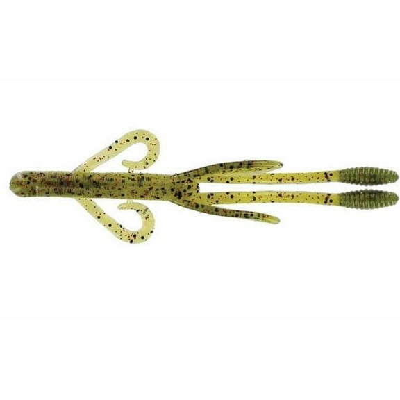 GSM Fishing BBB-FLYSQ5-08 5 in. Flying Squirrel Lures, Watermelon Red Ghost - Pack of 7