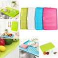 thumbnail image 2 of ITFABS Plastic Drain Pan Rack Bowl cup Storage Rack Dish Drainer Drip Tray, 2 of 9