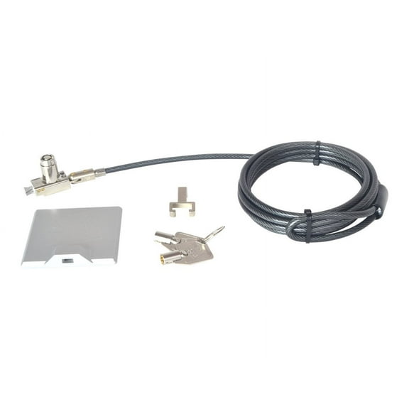 Noble Universal Wedge - Security cable lock set - silver - 6 ft