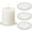 White, variant on ZOURIH 3 Pcs Chip Bag Clips, Durable Bag Sealers, Airtight Chip Clips with Handle for Food Storage Bags, Snacks and Cereal, Leak-Proof & Moisture-Resistant (1 Small+ 1 Medium+1 Big),White