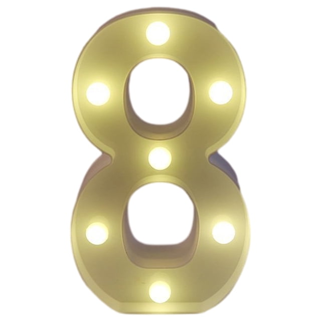 LSLJS Light Up Letters, LED Letters Lights Sign Alphabet and Number Big Lights Letter for Party Birthday Bar Battery Powered Christmas Decor Letter Lights, Letter Light