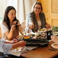 thumbnail image 4 of Swissmar Classic Electric Grill , 8 Non Stick Raclette Dishes , 8 Heat Resistant Spatulas, Cast Iron, 4 of 20