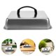 thumbnail image 1 of EXHUMKY Cubierta De Inoxidable Para Grill Tapa Rectangular Basting Para Y Sellar Sabores, 1 of 8
