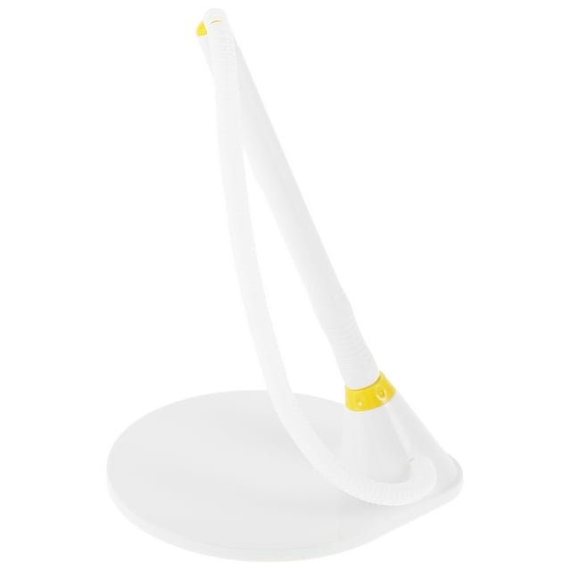 WHAMVOX 4 Pcs Stylos en Vrac Plastique Blanc Écriture Fluide pour Fournitures de Bureau Professionnels Rentrée des Classes