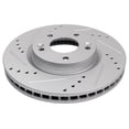 thumbnail image 3 of Geelife For 2007-2009 Santa Fe Front Metallic Brake Pad and Performance Rotor Set Kit, 3 of 9