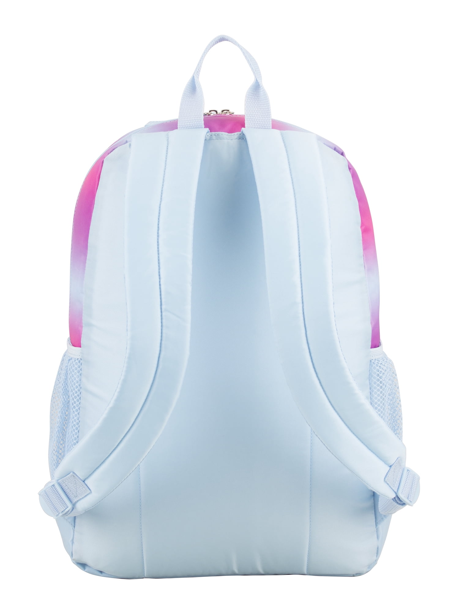 Fuel Unisex 4-Piece Combo Backpack with Lunch Box, Storage Case and Shoe Pouch, Pink Blue