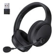 thumbnail image 1 of AYEDLOE Auriculares Inalámbricos con Micrófono con Cancelación de Ruido para el Trabajo, Auriculares Bluetooth V5.3 con Micrófono para Laptop, Teléfono PC, Negro, 1 of 9