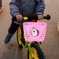 thumbnail image 4 of Bicicleta al aire libre Scooter linda cesta delantera bicicleta ciclo compras titular para niños rosa, 4 of 13