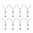 thumbnail image 1 of Colr Del De Tubo Del Contenedor Que Se Puede Abrir De De Acero 8pcs Sunnimix Colgante, 1 of 8