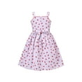 thumbnail image 2 of Robe Fille Violet Clair à Carreaux Fraise Sans Manches 12 Ans, 2 of 6