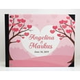 thumbnail image 2 of Darling Souvenir Pink Heart Tree Wedding Guest Book Hardbound Guest Sign-In Book Guest Registry Guestbook-9 x 12 Inches, 2 of 4
