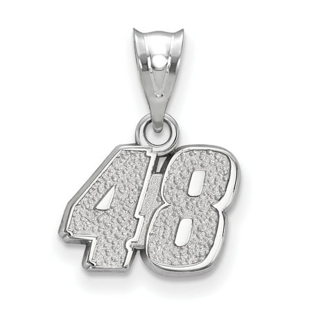 Roy Rose Jewelry Sterling Silver LogoArt NASCAR # 48 Racing Car Number