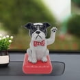 thumbnail image 3 of Car Dashboard Ornament Lucky Dog Solar Power Toy Decoration, 3 of 8