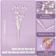 thumbnail image 2 of 30 Pack Christmas Tree Picks and Sprays, Christmas Tree Filler Decorations, Christmas Glitter Berry Stem Ornaments, Glittery Twigs, Picks, Branches for Christmas Tree, White, 2 of 8