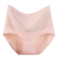 thumbnail image 2 of High-Rise Nylon Panties with Cute Print Plus Size Comfort Stretch Full Coverage Briefs Multicolor XL, 2 of 3