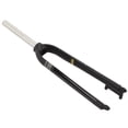 thumbnail image 1 of Horquilla de suspensión delantera para bicicleta de montaña BOLAN de aleación de aluminio, 26, 27,5 y 29 pulgadas, rígida, color negro y gris., 1 of 14